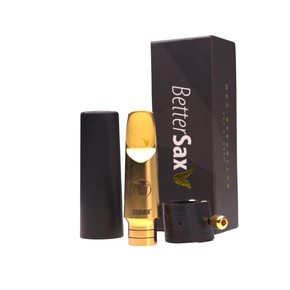 BetterSax Burnin' Metal Alto Mouthpiece Kit